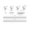 Philips Hue Perifo Ceiling Light Base set LED white, 4-light sources, Colour changer