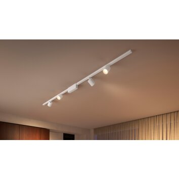 Philips Hue Perifo Ceiling Light Base set LED white, 4-light sources, Colour changer