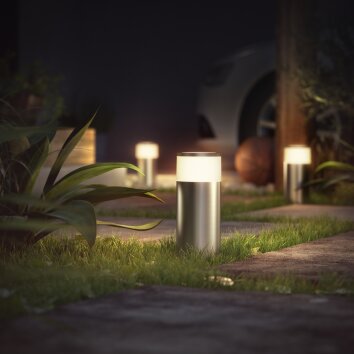 Philips Hue Calla pedestal light LED aluminium, 1-light source, Colour changer