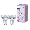 Philips Classic Set of 2 LED GU10 3.5 Watt 2700 Kelvin 255 Lumen
