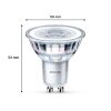 Philips Classic Set of 3 LED GU10 4.6 Watt 2700 Kelvin 355 Lumen