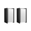 Philips Hue Turaco Outdoor Wall Light set x 2 LED anthracite, 1-light source