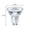 Philips Classic Set of 6 LED GU10 4.6 Watt 4000 Kelvin 390 Lumen