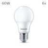 Philips Classic Set of 6 LED E27 8 Watt 2700 Kelvin 806 Lumen