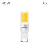 Philips Bulb Set of 6 LED GU9 3,2 Watt 2700 Kelvin 400 Lumen