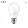 Philips Classic Set of 6 LED E27 7 Watt 2700 Kelvin 806 Lumen