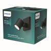 Philips myLiving Runner Wall Light black, 1-light source