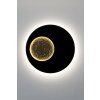 Holländer LUNA Wall Light LED brown, gold, black, 2-light sources