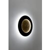 Holländer LUNA Wall Light LED brown, gold, black, 2-light sources