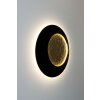 Holländer PLENILUNIO Wall Light LED brown, gold, black, 2-light sources