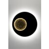 Holländer LUNA Wall Light LED brown, gold, black, 2-light sources