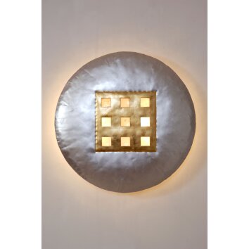 Holländer EARTH Wall Light gold, silver, 2-light sources