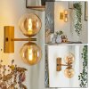 Remaisnil Wall Light brass, 2-light sources