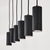 Javel Pendant Light black, 6-light sources