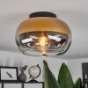 Molloy Ceiling Light gold, clear, Smoke-coloured, 1-light source