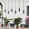 Javel Pendant Light Wood like finish, Ecru, 6-light sources