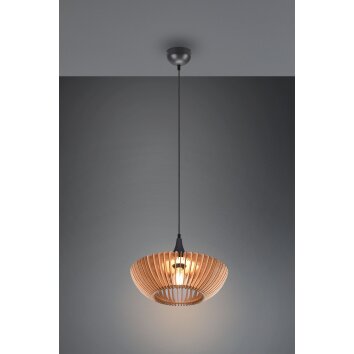 Trio Colino Pendant Light anthracite, 1-light source