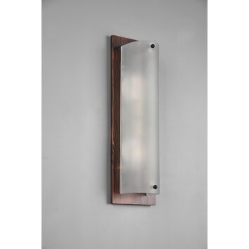 Trio Pali Wall Light Dark wood, 2-light sources