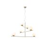 Trio Pure Pendant Light brass, 6-light sources