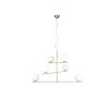 Trio Pure Pendant Light brass, 6-light sources
