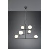 Trio Pure Pendant Light black, 6-light sources