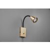 Trio Wanda Wall Light brass, 1-light source