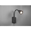 Trio Wanda Wall Light black, 1-light source