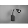 Trio Wanda Wall Light black, 1-light source