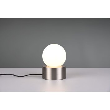 Reality Countess Table lamp matt nickel, 1-light source