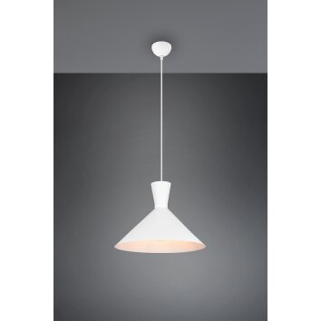 Reality Enzo Pendant Light white, 1-light source