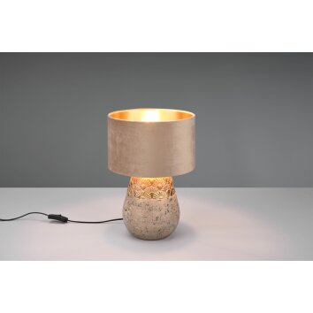 Reality Kiran Table lamp grey, 1-light source