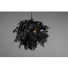 Reality Leavy Pendant Light black, 4-light sources