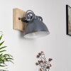 SVANFOLK Wall Light blue, brown, grey, white, 1-light source
