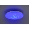 Reality TILION Ceiling Light LED white, 2-light sources, Remote control, Colour changer