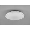 Reality TILION Ceiling Light LED white, 2-light sources, Remote control, Colour changer