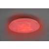 Reality TILION Ceiling Light LED white, 2-light sources, Remote control, Colour changer