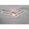Reality Twister Ceiling Light LED matt nickel, 1-light source, Remote control
