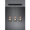 Reality Valeria Pendant Light black, 3-light sources