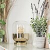 Golpilhal Table lamp gold, brass, 1-light source