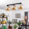 Koyoto  Ceiling Light glass 30 cm Amber, 3-light sources