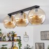 Koyoto  Ceiling Light glass 30 cm Amber, 3-light sources