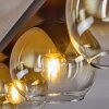 Koyoto  Pendant Light glass 15 cm gold, clear, 3-light sources