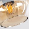 Koyoto  Pendant Light glass 15 cm Amber, 3-light sources