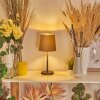 Frandina Table lamp yellow, gold, 1-light source