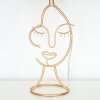 Burgueiros Table lamp gold, 1-light source
