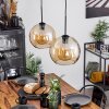 Koyoto  Pendant Light glass 25 cm Amber, 2-light sources