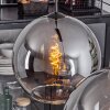 Koyoto  Pendant Light glass 30 cm clear, Smoke-coloured, 2-light sources