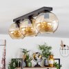 Koyoto  Ceiling Light glass 20 cm Amber, 3-light sources