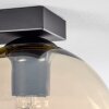 Koyoto  Ceiling Light glass 20 cm Amber, 3-light sources