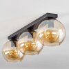 Koyoto  Ceiling Light glass 20 cm Amber, 3-light sources